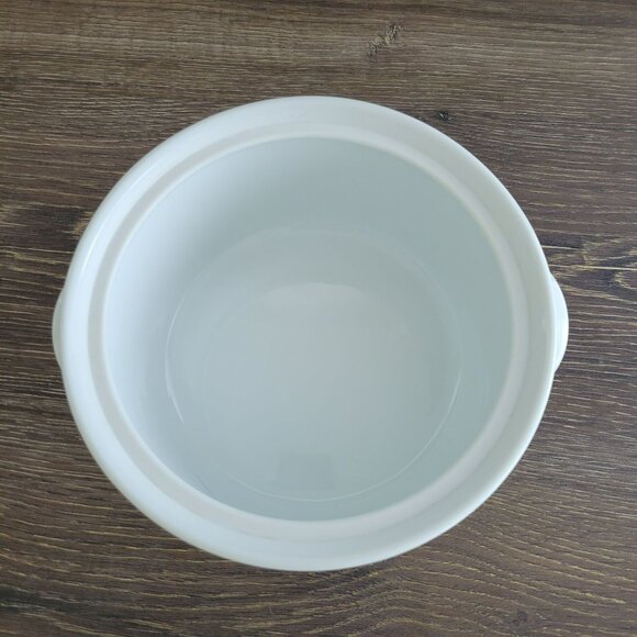 Vintage Noritake Maplewood 3 Qt. Round Covered Casserole Blue & Tan Autumn Leave - Picture 3 of 14